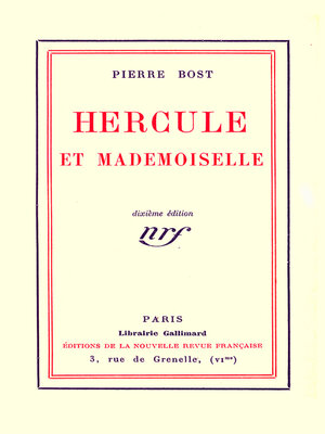 cover image of Hercule et Mademoiselle